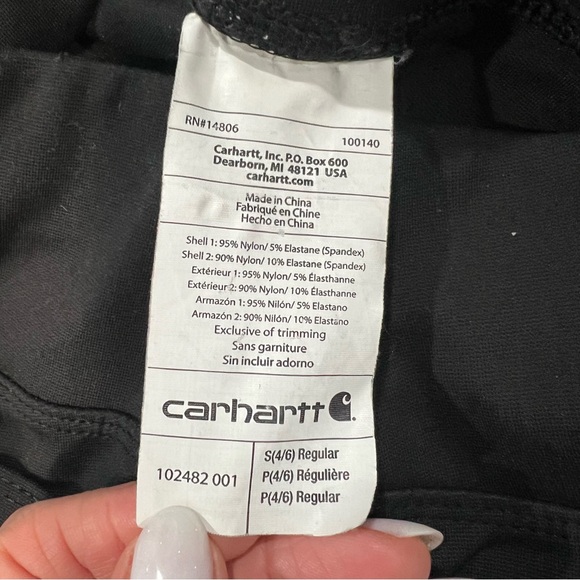Carhartt Black Slim Fit Pants - Picture 8 of 9